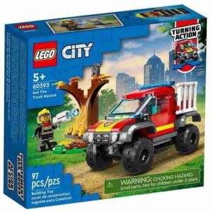 LEGO City 60393 Brannvesenets firehjulstrekker