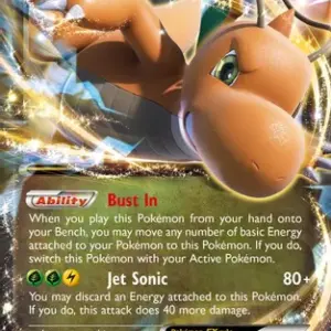 Furious Fists - 074/111 - Dragonite EX (Moderately Played)