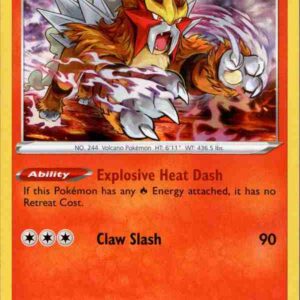Crown Zenith - 021/159 - Entei - Holo Rare
