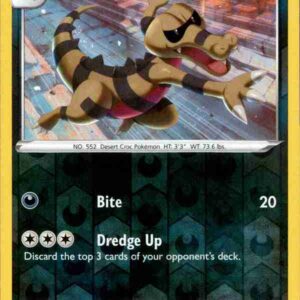Crown Zenith - 079/159 - Krokorok - Reverse Holo