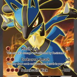 Furious Fists - 107/111 - Lucario EX (Moderately Played)
