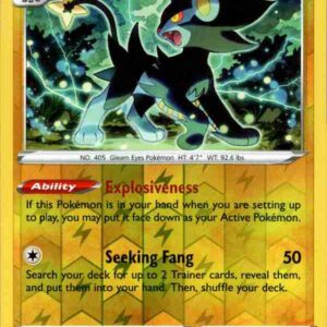 Crown Zenith - 044/159 - Luxray - Reverse Holo