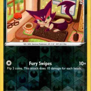 Crown Zenith - 077/159 - Purrloin - Reverse Holo