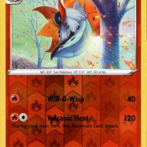 Crown Zenith - 025/159 - Volcarona - Reverse Holo
