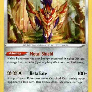 Crown Zenith - 097/159 - Zamazenta - Holo Rare