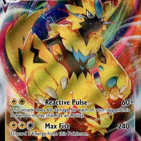 Crown Zenith - 054/159 - Zeraora VMAX