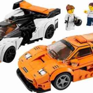 Alternative view of LEGO Speed Champions 76918 McLaren Solus GT og McLaren F1