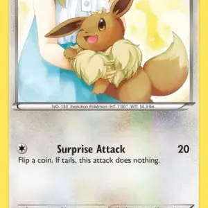 Legendary Treasures - RC14/RC25 - Eevee (Moderately Played)