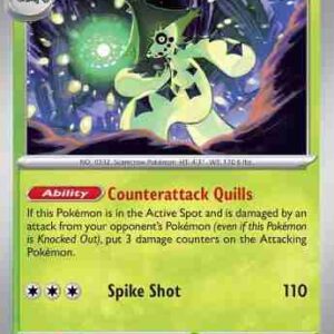 Scarlet & Violet - 006/198 - Cacturne - Reverse Holo