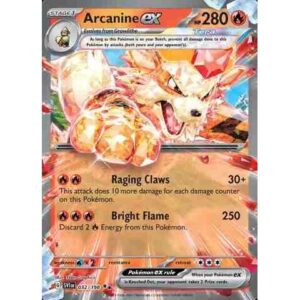 Scarlet & Violet - 032/198 - Arcanine ex