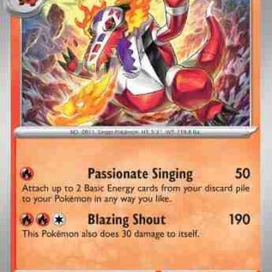 Scarlet & Violet - 038/198 - Skeledirge - Holo Rare
