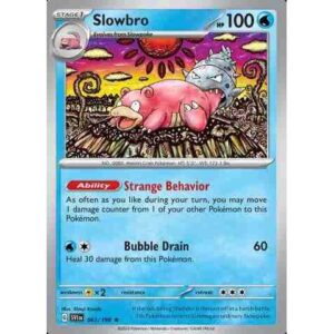 Scarlet & Violet - 043/198 - Slowbro - Holo Rare