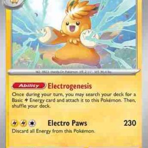 Scarlet & Violet - 076/198 - Pawmot - Reverse Holo