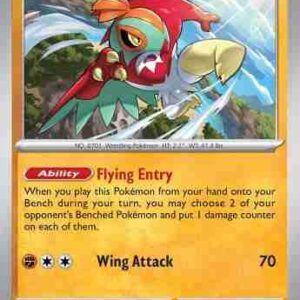 Scarlet & Violet - 118/198 - Hawlucha - Reverse Holo