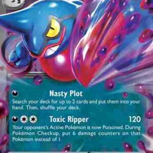 Scarlet & Violet - 131/198 - Toxicroak ex