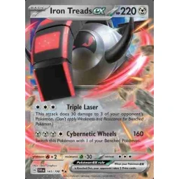 Scarlet & Violet - 143/198 - Iron Treads ex