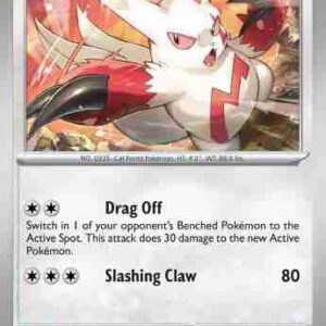 Scarlet & Violet - 147/198 - Zangoose