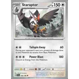 Scarlet & Violet - 150/198 - Staraptor - Reverse Holo