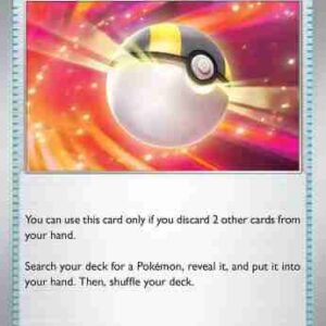 Scarlet & Violet - 196/198 - Ultra Ball - Reverse Holo
