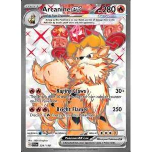 Scarlet & Violet - 224/198 - Arcanine ex