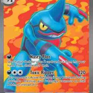 Scarlet & Violet - 232/198 - Toxicroak ex