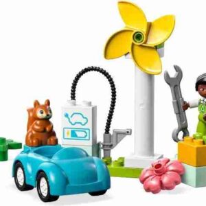 Alternative view of LEGO Duplo 10985 Vindmølle og elbil
