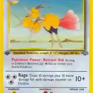 Jungle - 34/64 - Dodrio - 1st Edition