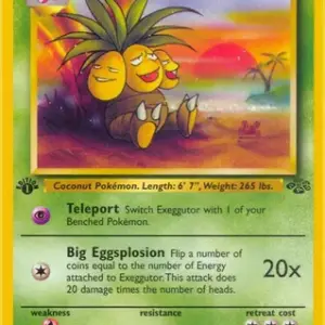 Jungle - 35/64 - Exeggutor - 1st Edition