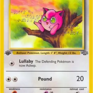 Jungle - 54/64 - Jigglypuff - 1st Edition