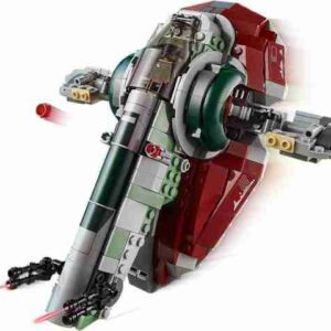 Alternative view of LEGO Star Wars 75312 Boba Fetts stjerneskip