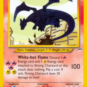 Neo Destiny - 107/105 - Shining Charizard (Damaged)
