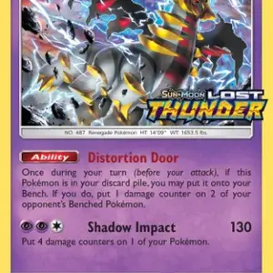 Black Star Promo - SM151 - Giratina (Lost Thunder stamp)