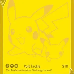 Black Star Promo - SWSH145 - Pikachu V - Gold