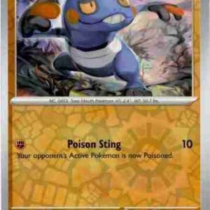 Paldea Evolved - 114/193 - Croagunk - Reverse Holo