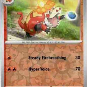 Paldea Evolved - 036/193 - Crocalor - Reverse Holo