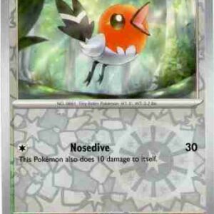 Paldea Evolved - 163/193 - Fletchling - Reverse Holo