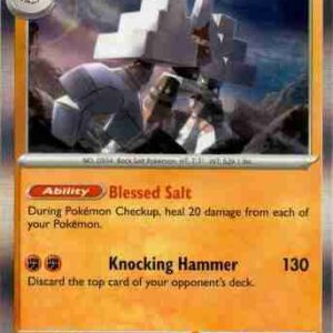 Paldea Evolved - 123/193 - Garganacl - Holo Rare