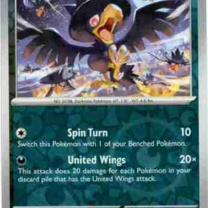 Paldea Evolved - 131/193 - Murkrow - Reverse Holo