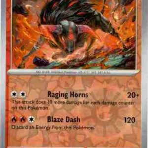 Paldea Evolved - 028/193 - Paldean Tauros - Reverse Holo