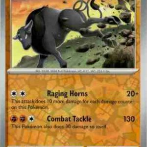 Paldea Evolved - 108/193 - Paldean Tauros - Reverse Holo