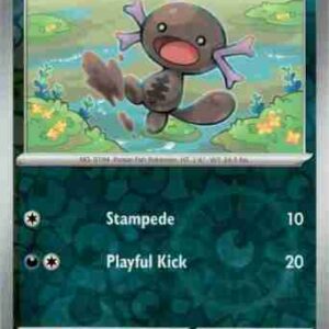 Paldea Evolved - 129/193 - Paldean Wooper - Reverse Holo