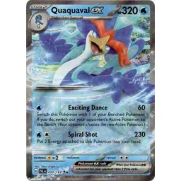 Paldea Evolved - 052/193 - Quaquaval ex