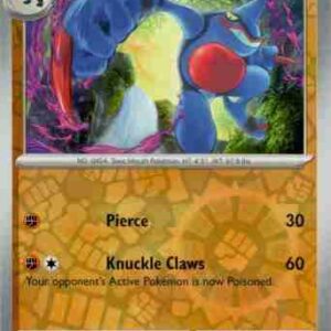 Paldea Evolved - 115/193 - Toxicroak - Reverse Holo