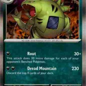 Paldea Evolved - 135/193 - Tyranitar - Holo Rare
