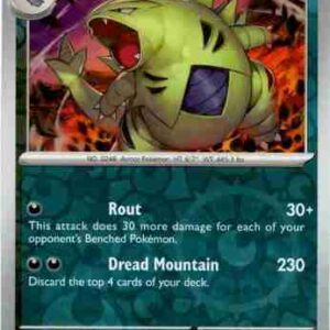 Paldea Evolved - 135/193 - Tyranitar - Reverse Holo