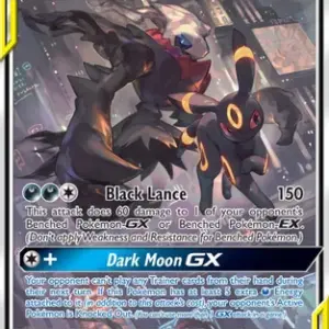 Black Star Promo - SM241 - Umbreon & Darkrai GX (Lightly Played)