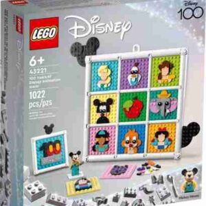 LEGO Disney 43221 Ikoner fra 100 år med Disney-animasjon
