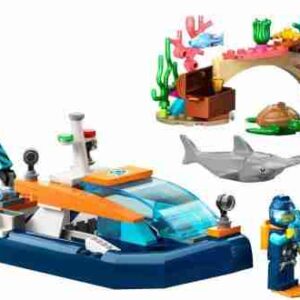 Alternative view of LEGO City 60377 Utforskere og dykkerbåt