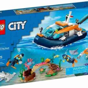 LEGO City 60377 Utforskere og dykkerbåt