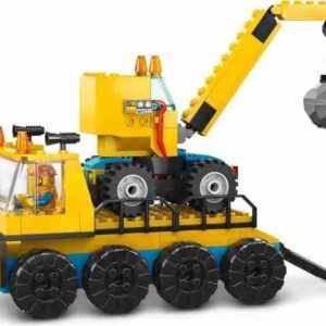 Alternative view of LEGO City 60391 Anleggsmaskiner og kran med rivningskule